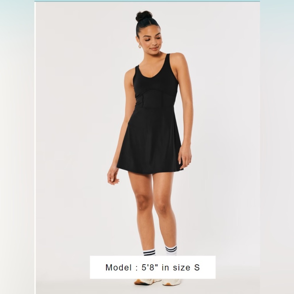 NWT Gilly Hicks Black Mini Dress, black, size L